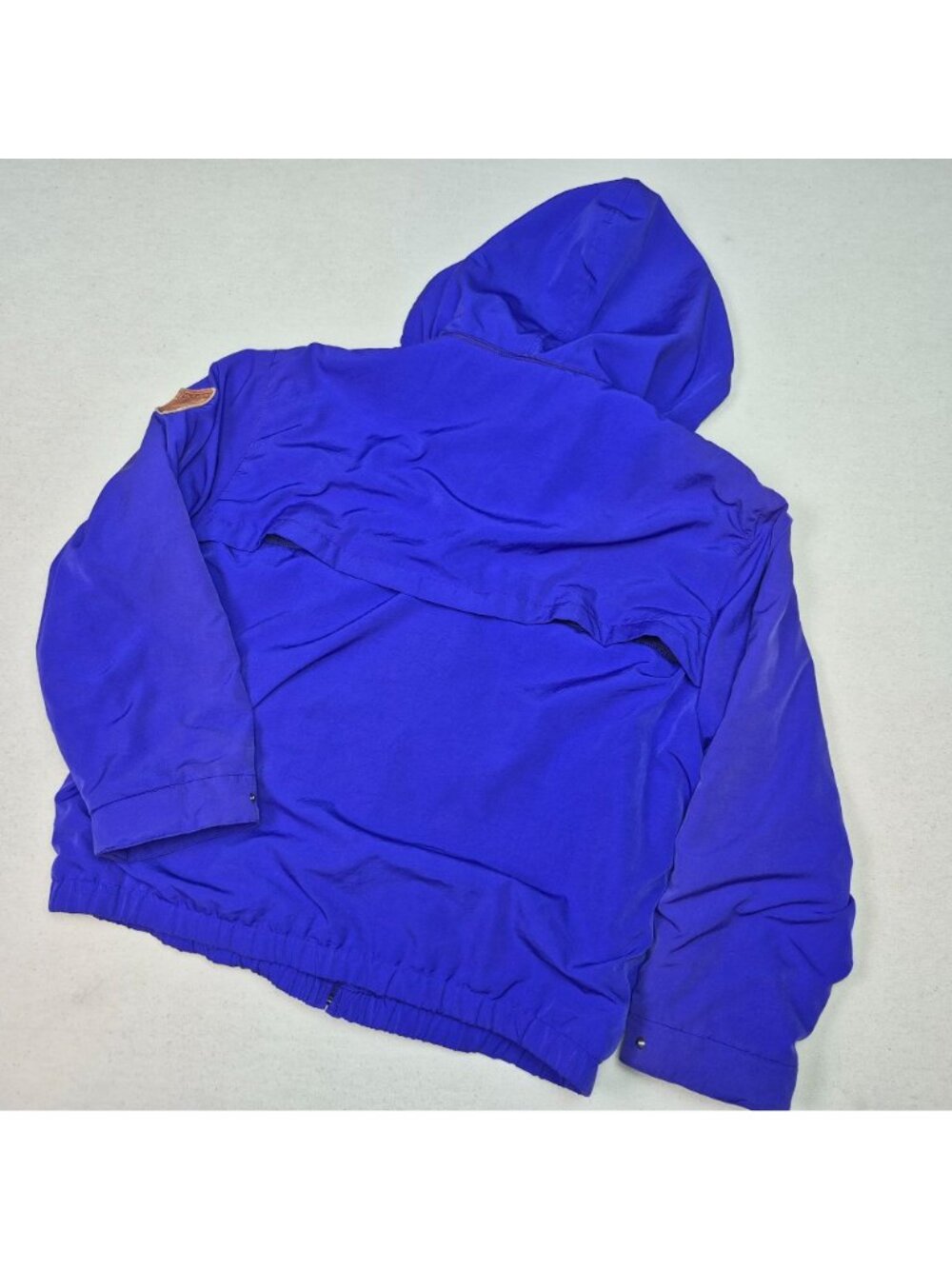 Ralph Lauren Women's Purple Vented Hooded Ski Jacket Heavy Coat Sz L 90s VTG - Picture 2 of 13
